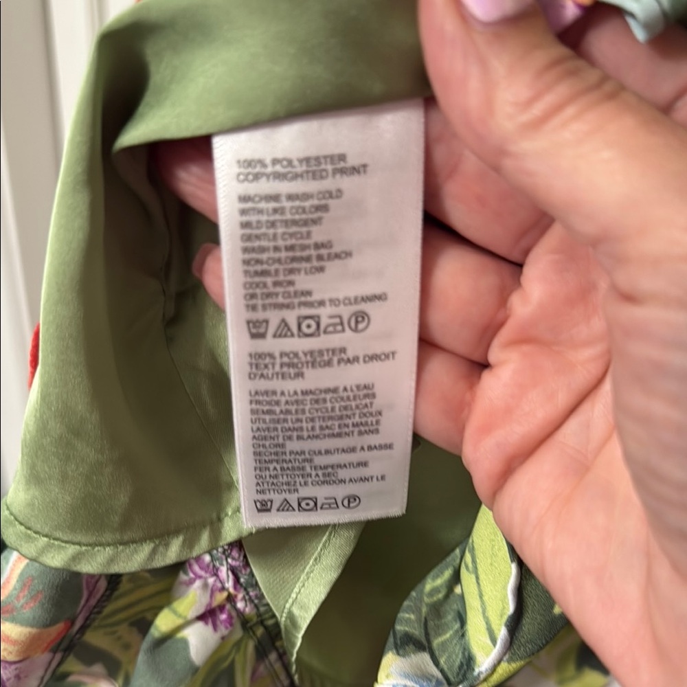 Tommy Bahama Floral Maxi Dress - Green and Red - Picture 6 of 7
